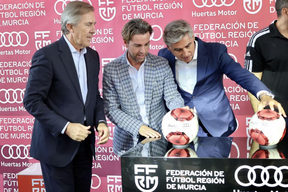 Monje Carrillo, Frán Sánchez y Salvador Huertas.