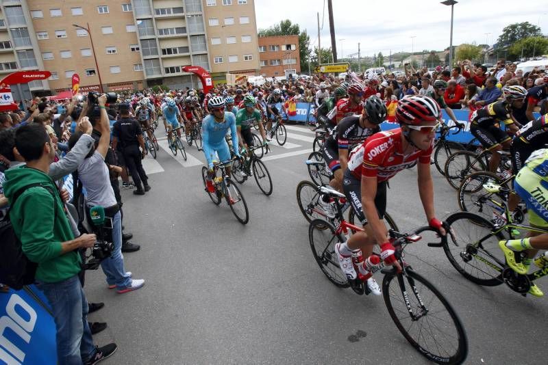 La vuelta pisa fuerte Aragón