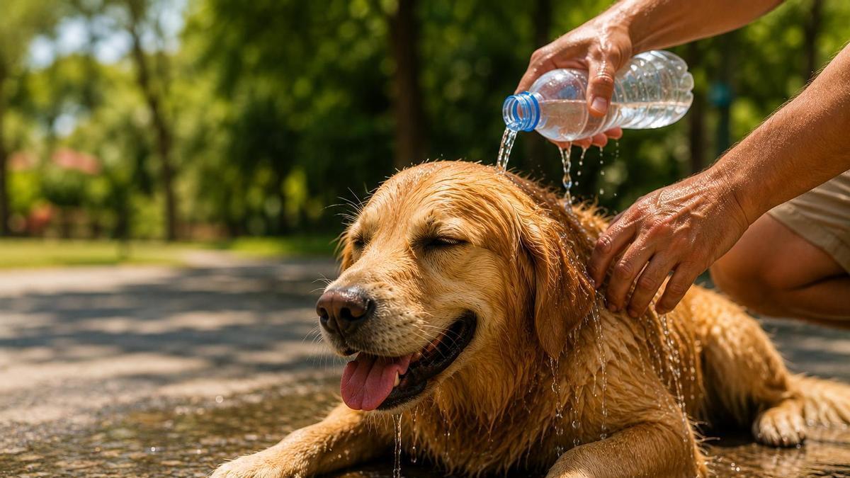 El error más común cuando intentas refrescar a tu perro en verano puede empeorar la situación