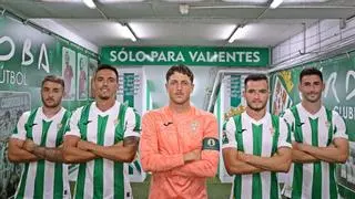 El Córdoba CF ya tiene nuevos capitanes: un quinteto con veteranía y personalidad