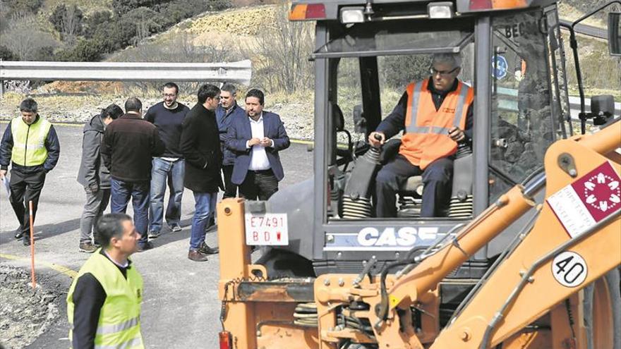 Diputación invierte en 5 carreteras de zonas con riesgo de aislamiento