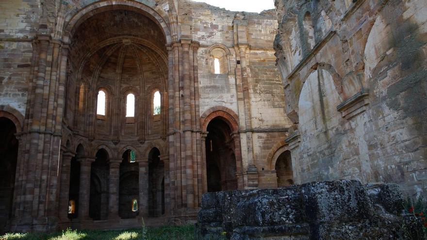 Tras la pista de los autores de los actos vandálicos en el monasterio de Moreruela