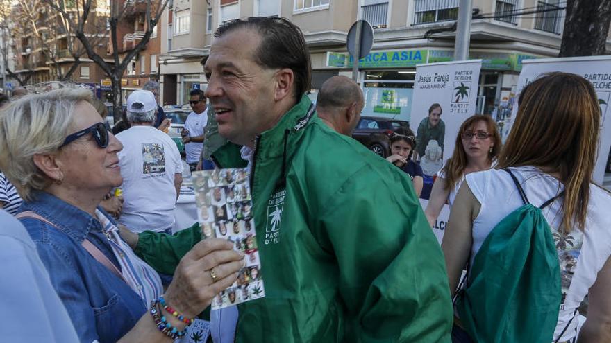 Jesús Pareja en un acto de campaña, imagen de archivo