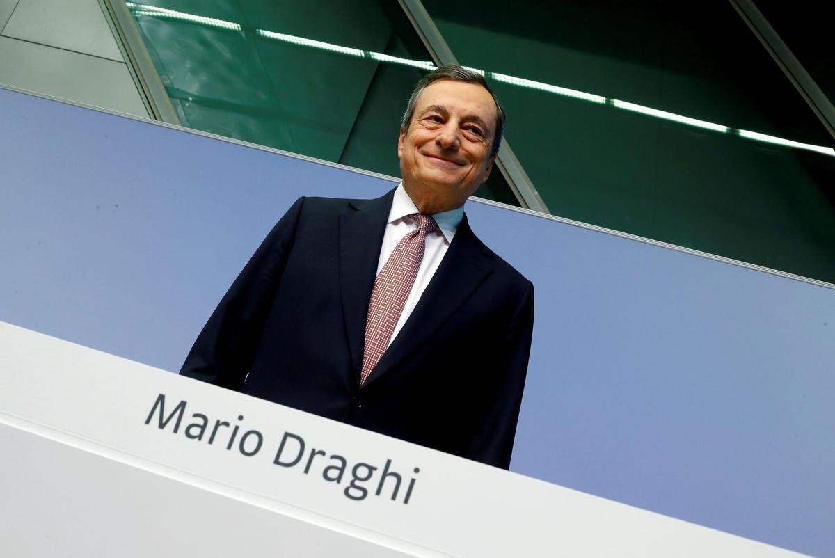 La trajectòria de Mario Draghi, en imatges.