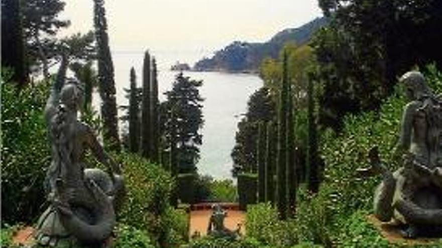 Una imatge d&#039;arxiu dels Jardins de Santa Clotilde de Lloret de Mar.