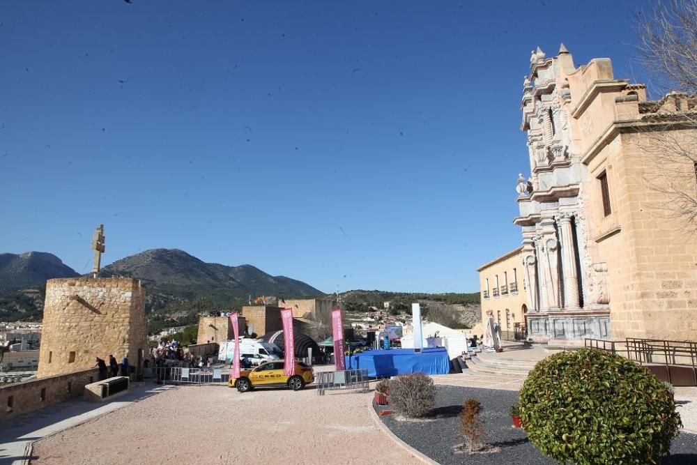 Primera etapa de la Vuelta Ciclista Murcia 2020: Llegada a Caravaca