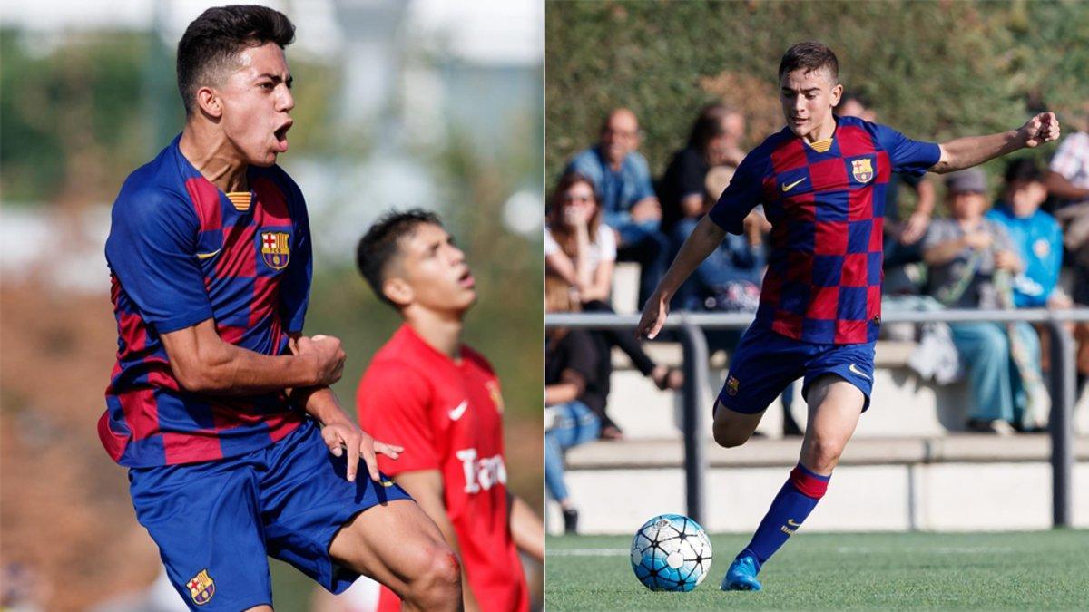 Ilias y Gavi son dos de las apuestas más fuertes de la Masia