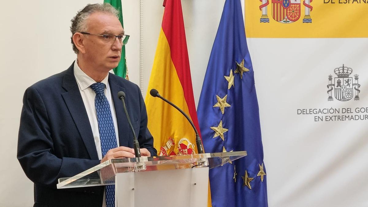 José Luis Quintana, delegado del Gobierno en Extremadura.