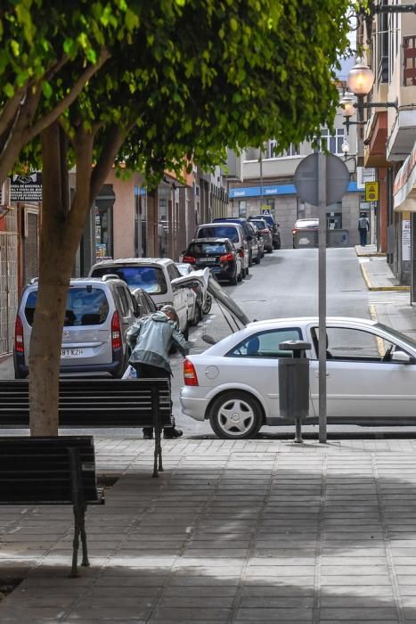 25-03-20 GRAN CANARIA. TELDE. TELDE. Recorrido por la ciudad de Telde para vera su desolación.   Fotos: Juan Castro.  | 25/03/2020 | Fotógrafo: Juan Carlos Castro