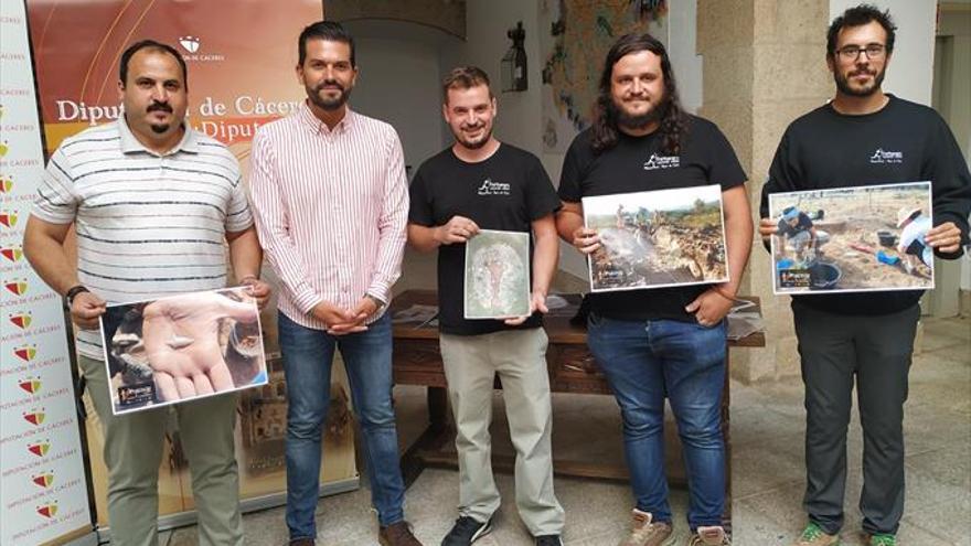 Recuperan el dolmen de Pradocastaño  en Hernán Pérez