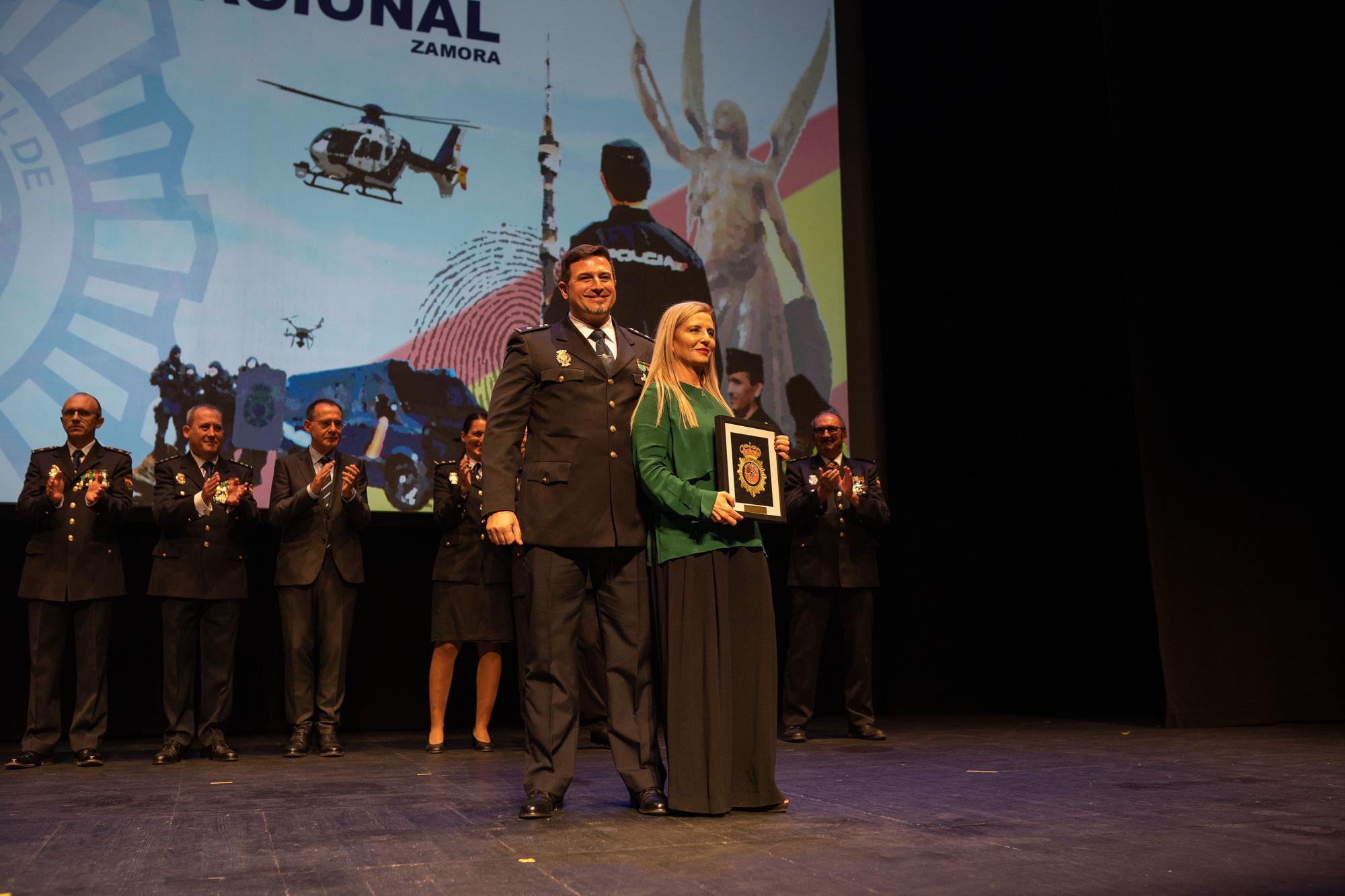 La Policía Nacional de Zamora celebra la fiesta de los Ángeles Custodios