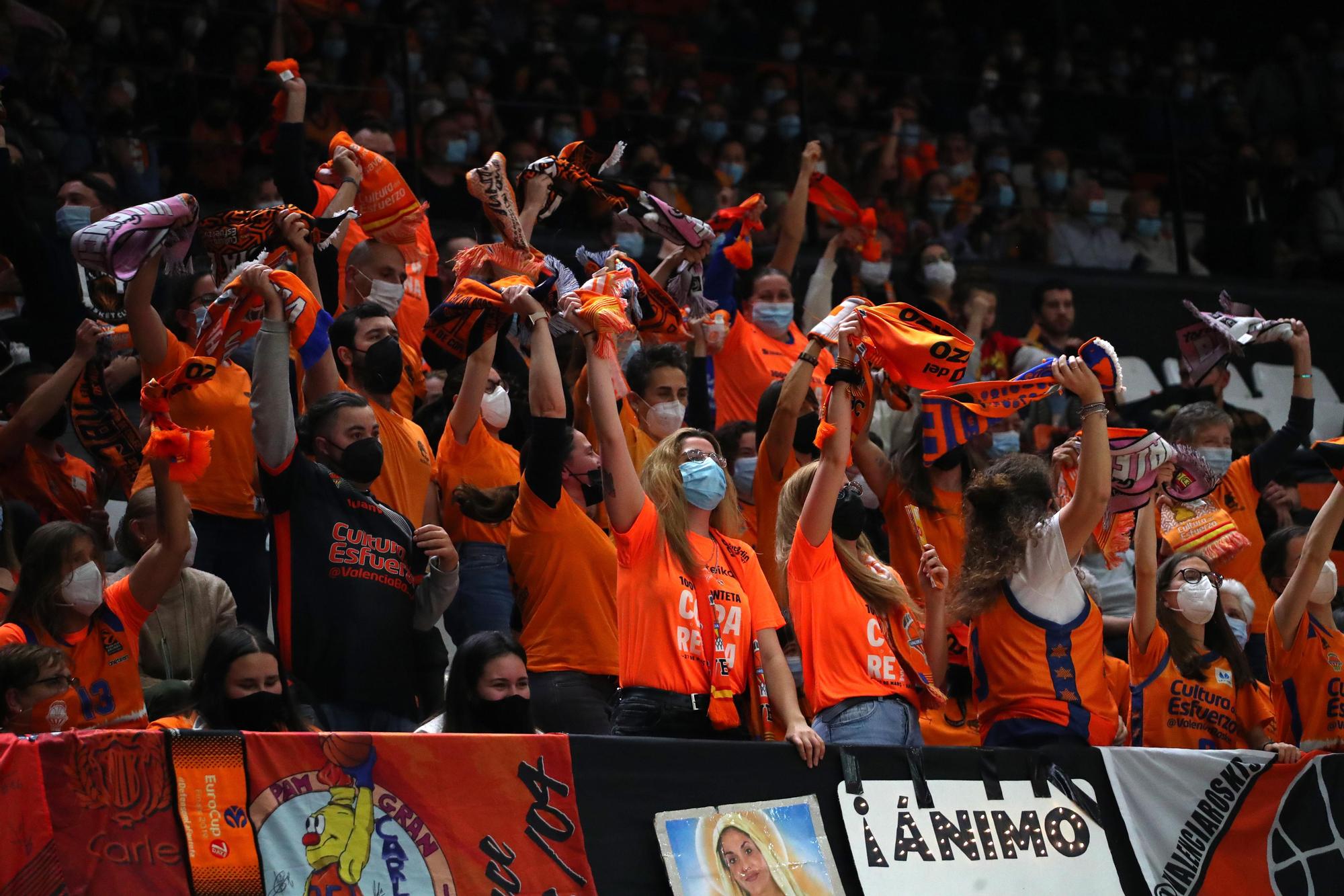 Valencia Basket - Casademont Zaragoza de la Copa de la Reina