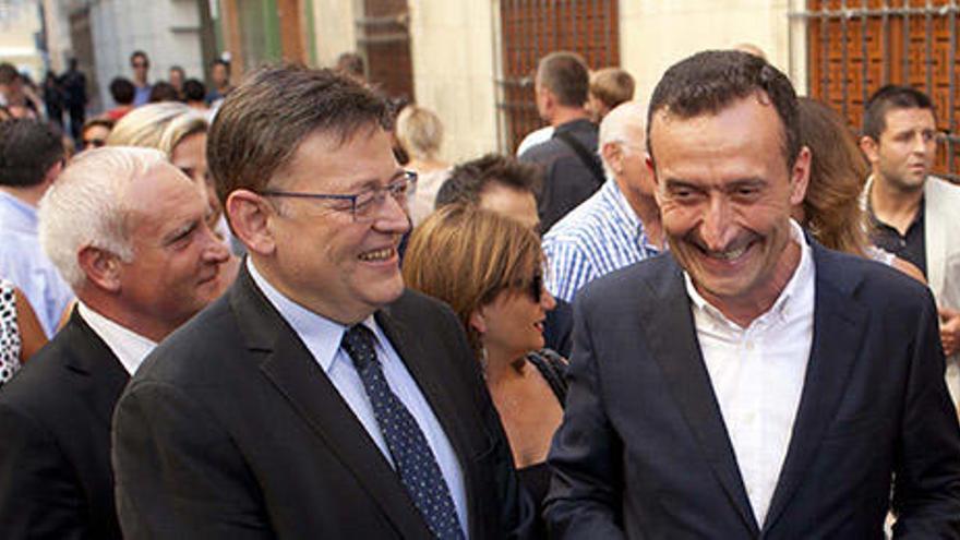 Ximo Puig y Carlos González en una imagen de archivo.