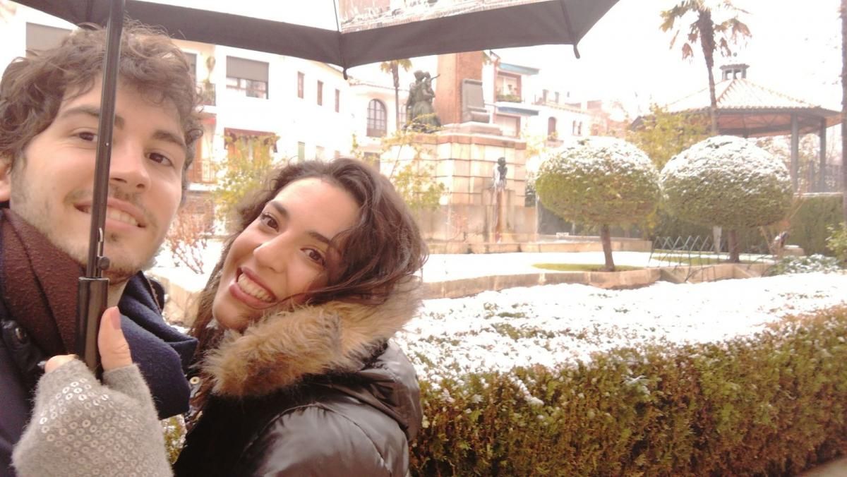 Nieva en la provincia de Córdoba, las fotos de los lectores