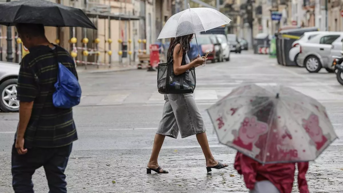 Vuelven las tormentas con granizo en Castellón y el interior de Valencia