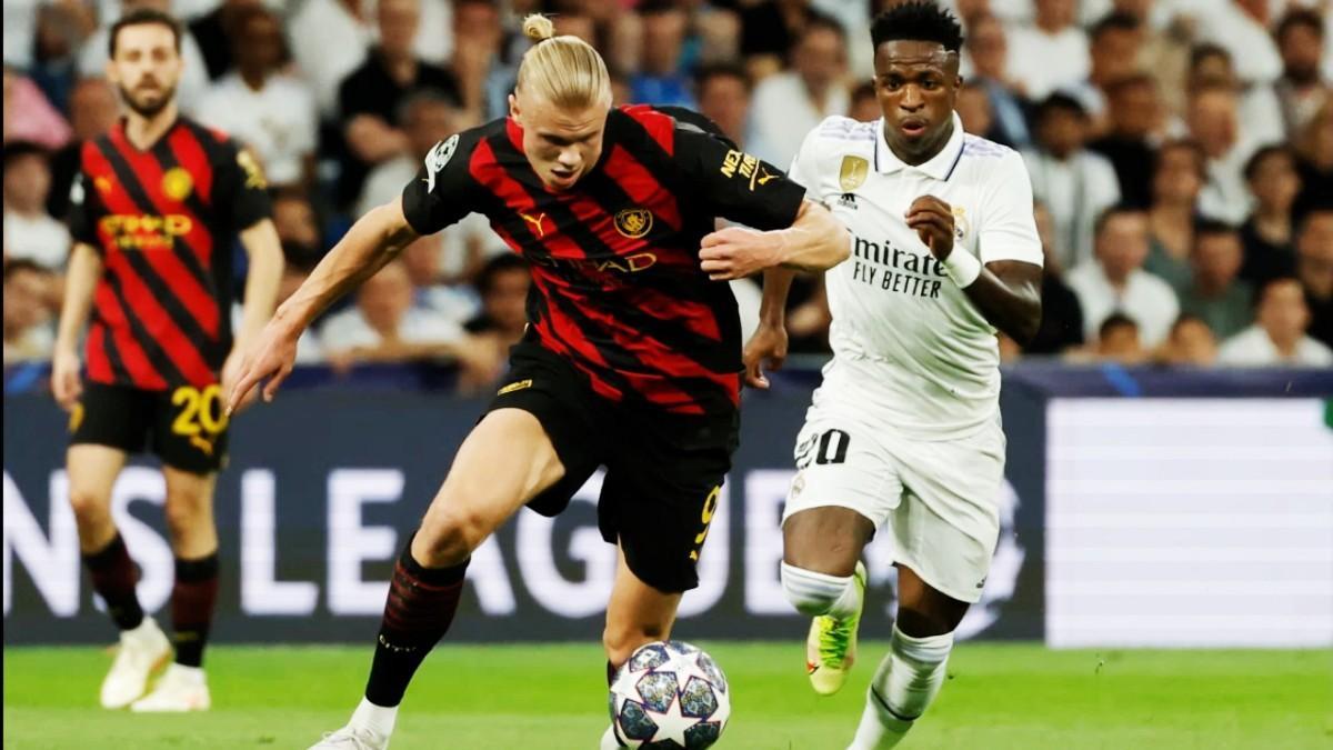Haaland es el objetivo del Madrid si Vinícius se va
