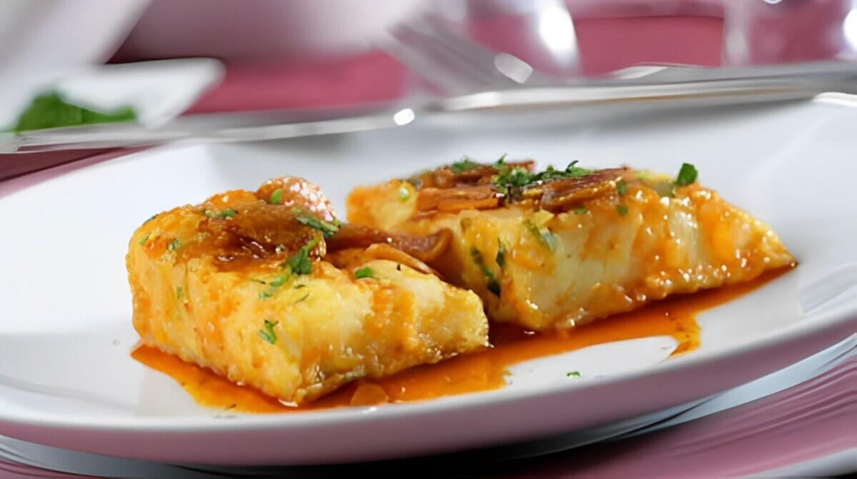 Imagen de un plato de bacalao, estrella de las jornadas gastronómicas.