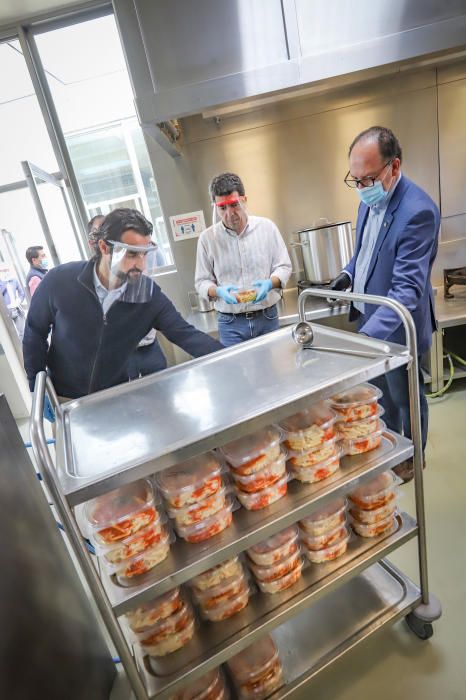 Alicante Gastronómica Solidaria atiende ya a 1.400 personas cada día