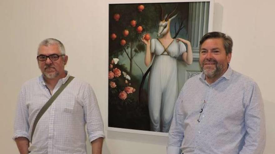 El pintor de l&#039;Alcúdia Josep Ros expone por primera vez en Dénia