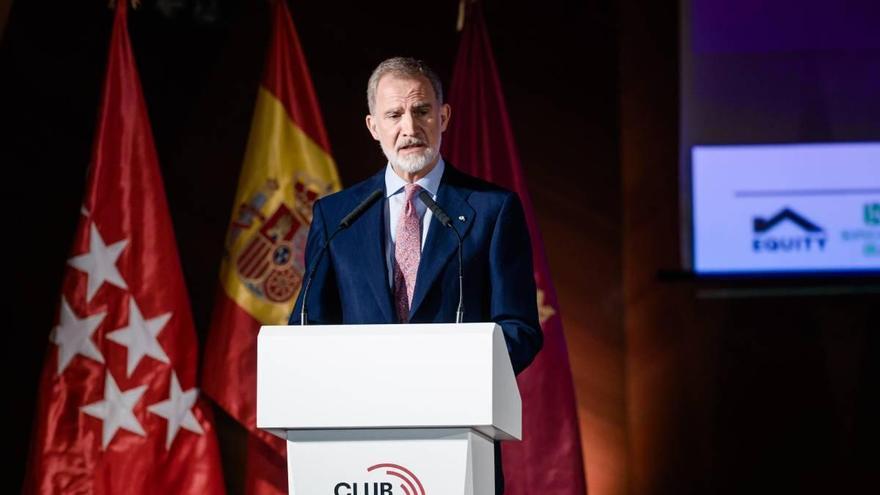 El rey Felipe VI llama a la cooperación entre gobiernos para afrontar los riesgos de un "mundo fragmentado"