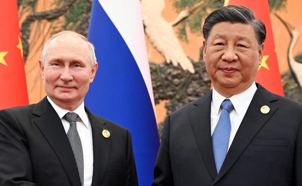 Vladímir Putin se reúne con Xi Jinping en Pekín