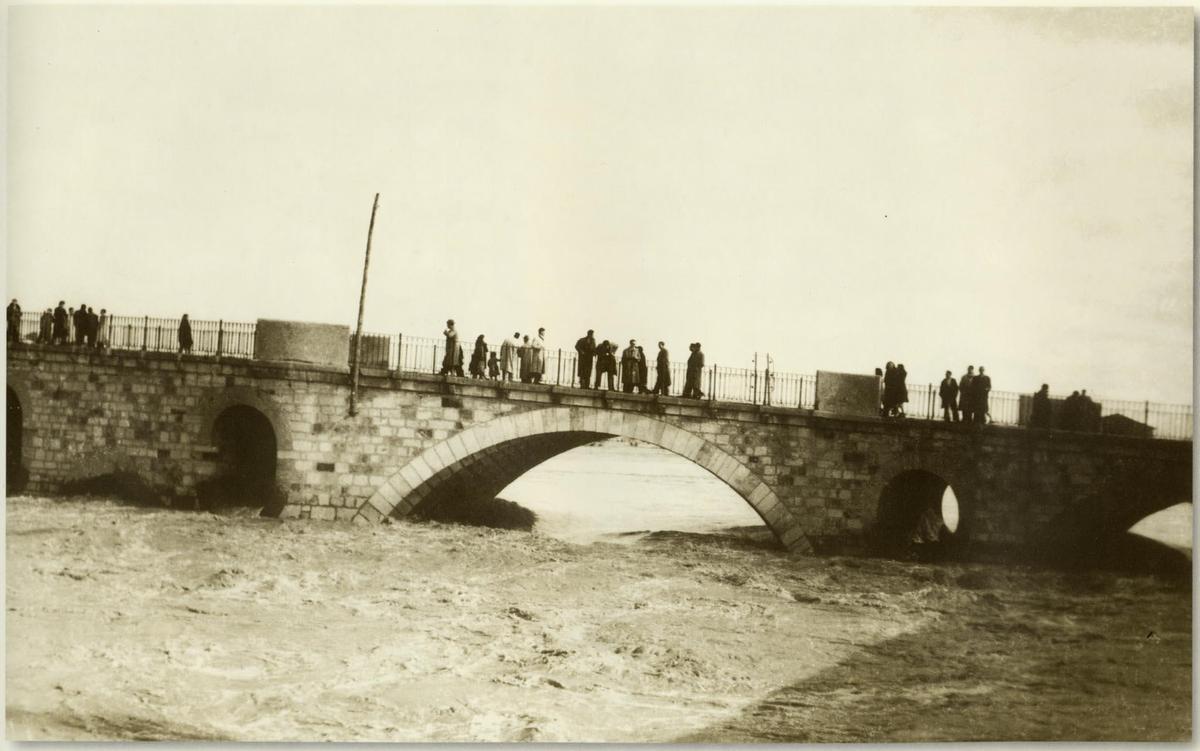 Crecidas históricas del río Duero en Zamora