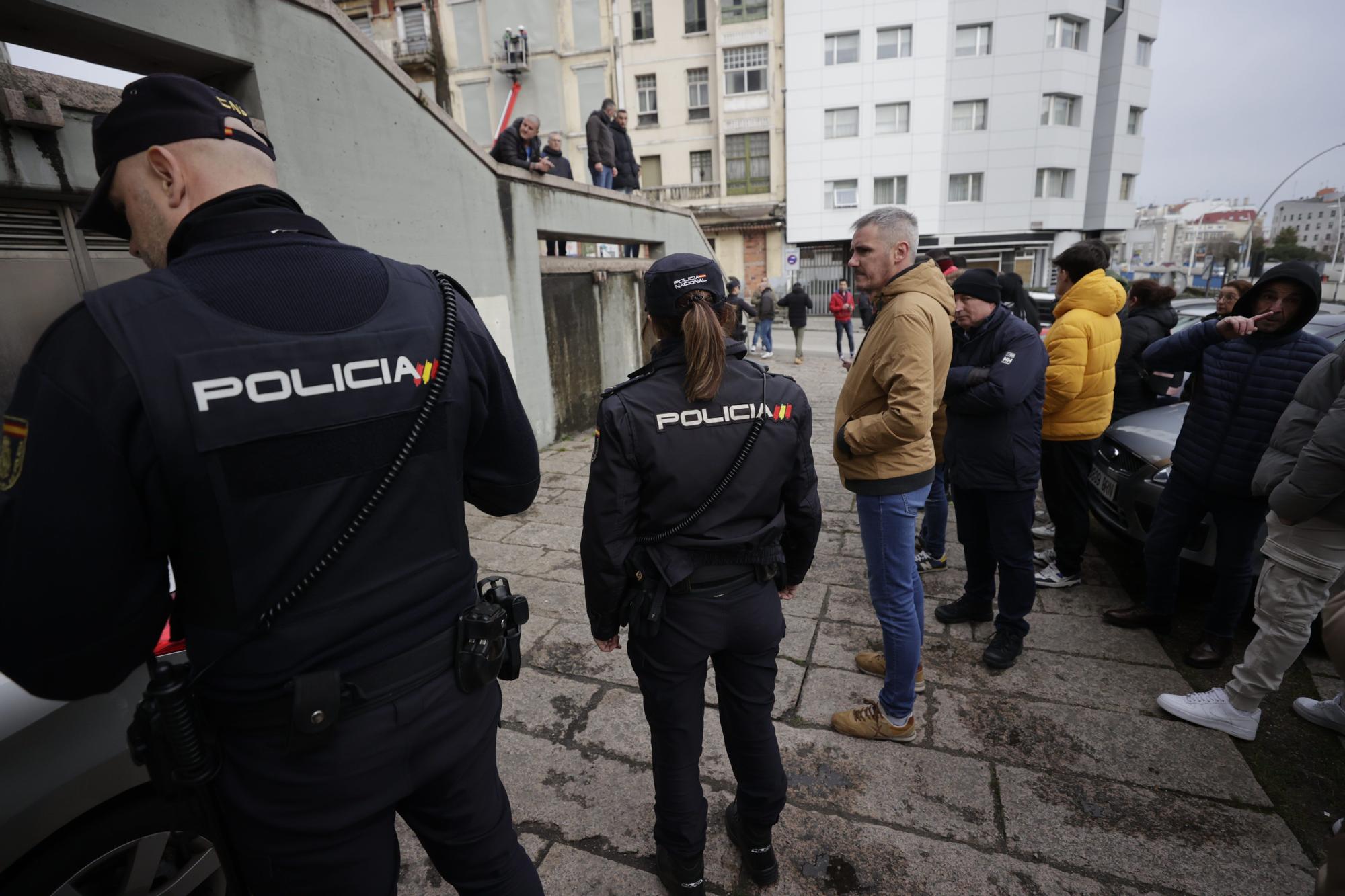 Los cuatro detenidos del sindicato STL en A Coruña, a disposición judicial