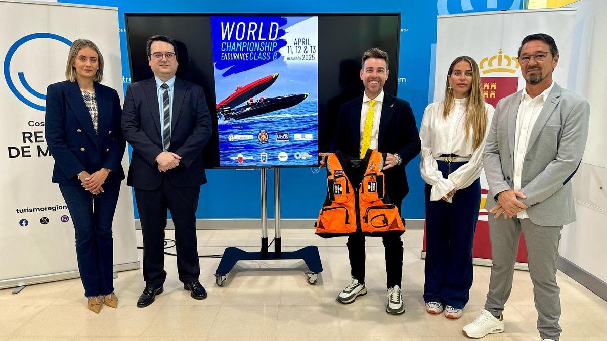Presentación de la prueba del Campeonato del Mundo de Motonáutica que se celebrará en Mazarrón