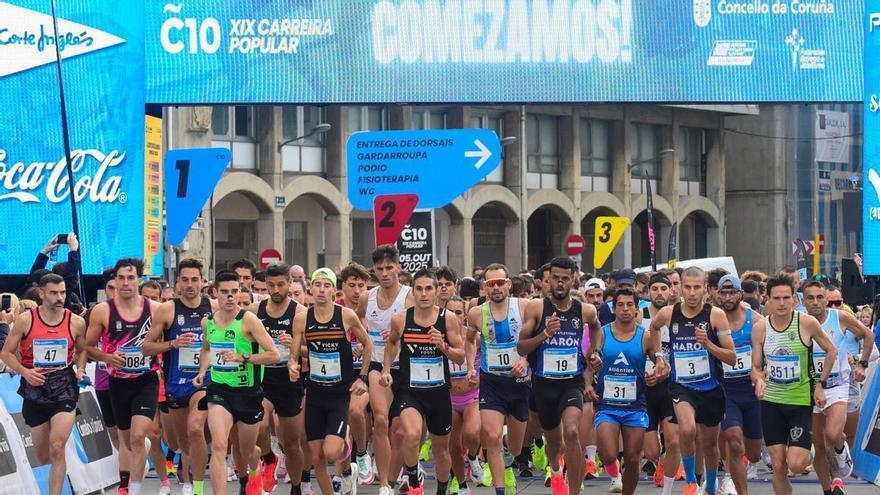 La carrera Coruña10 alcanza los 3.000 inscritos y agota su oferta inicial de dorsales
