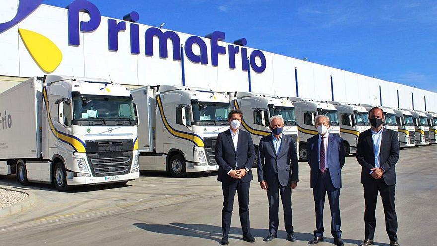 Grupo Primafrio incorpora 300 unidades de Volvo FH a su flota