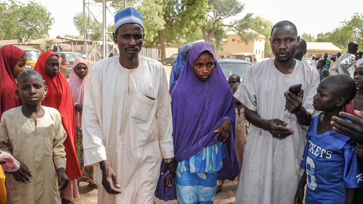 boko haram liberación niñas de Dapchi