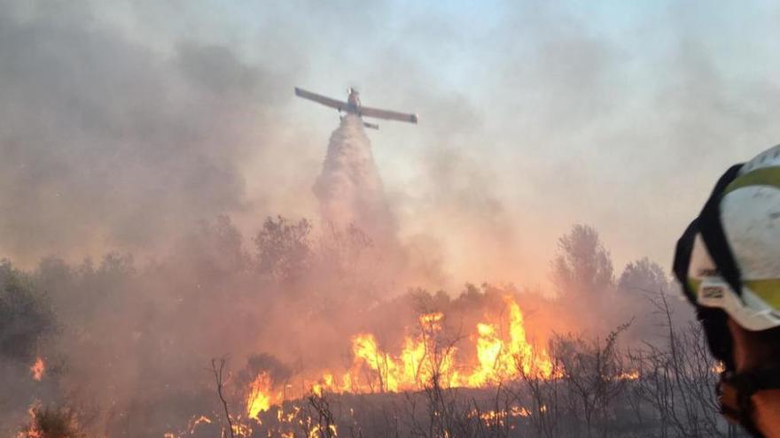 Incendio en El Termet de Vila-real