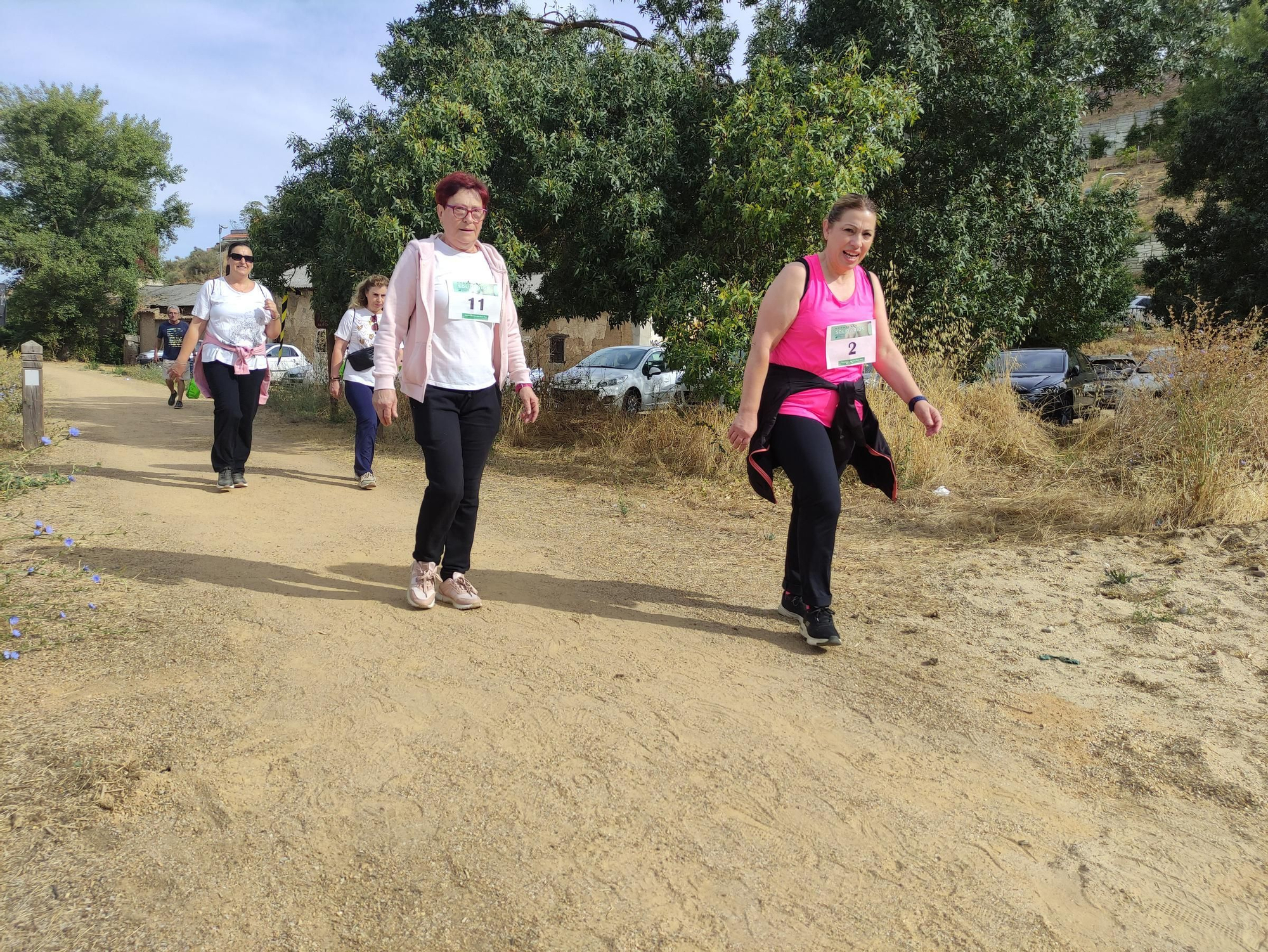 La marcha solidaria de Asprosub Benavente, en imágenes