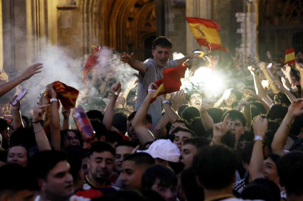 Así se vivió el partido de España contra Francia en Oviedo