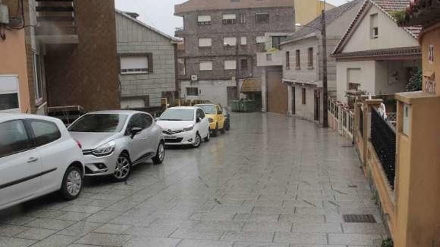 Avenida de Moaña, en Cangas. // Santos Álvarez