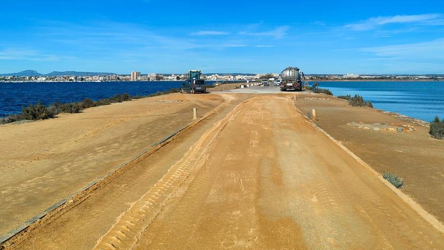 Mejoran la accesibilidad del camino Mota de los Molinos de San Pedro del Pinatar