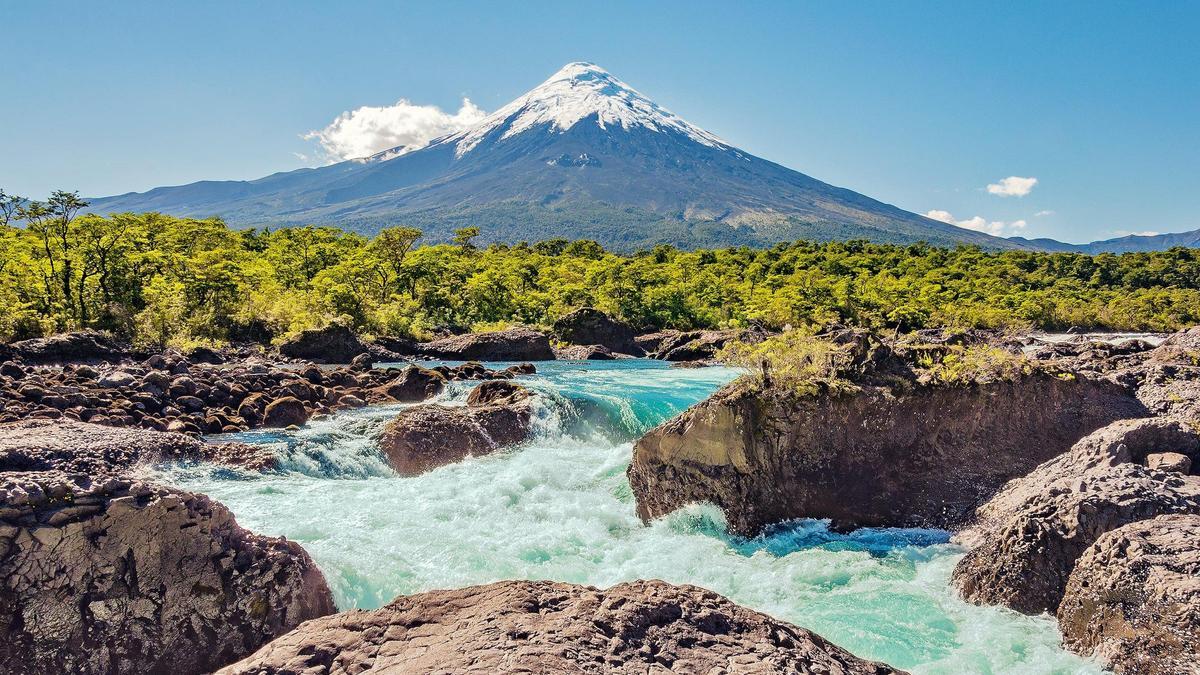 Volcan Osorno en Chile