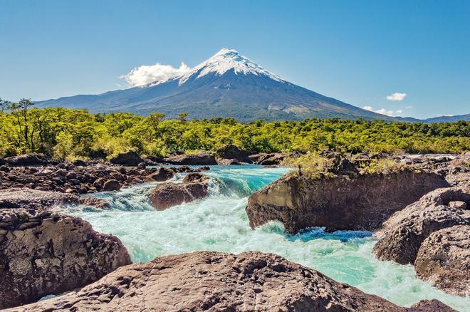 Volcan Osorno en Chile