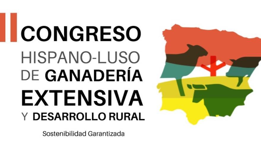 Cartel del III Congreso Hispano-Luso de Ganadería Extensiva.