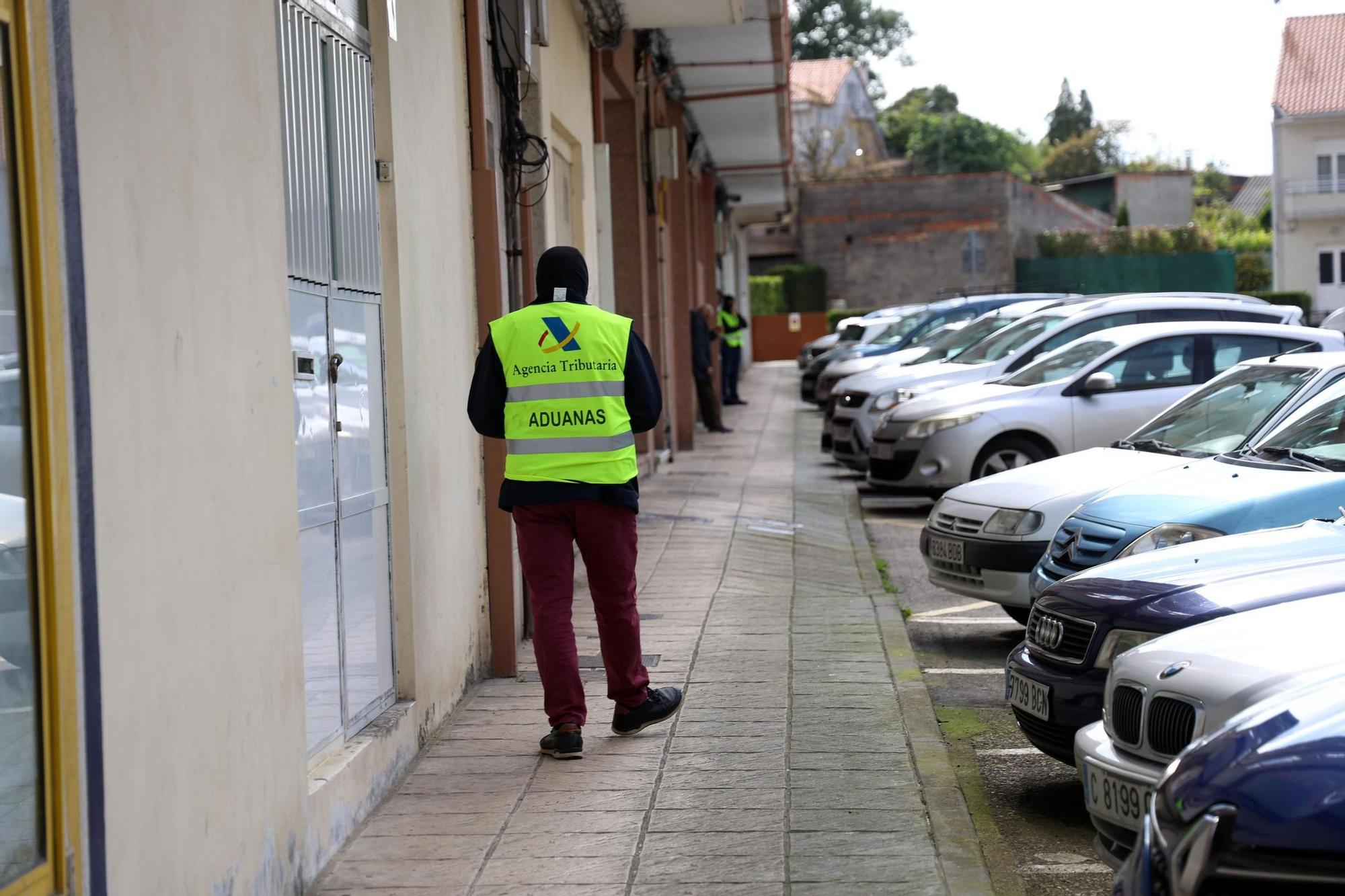 Operación antidroga en Vilagarcía