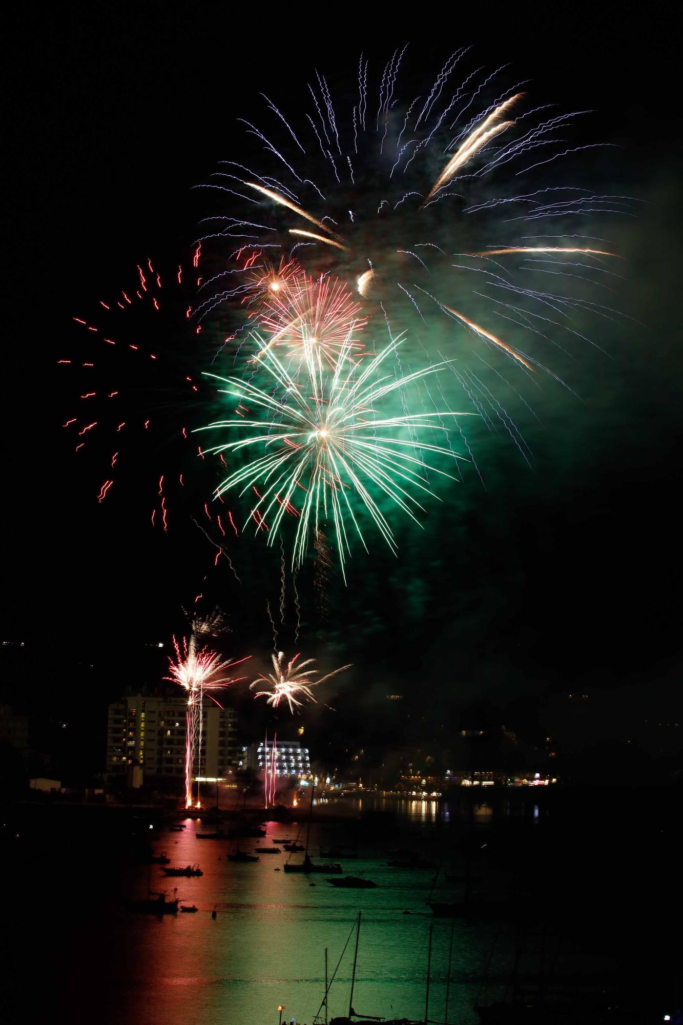 Fuegos artificiales en Sant Antoni (2022)