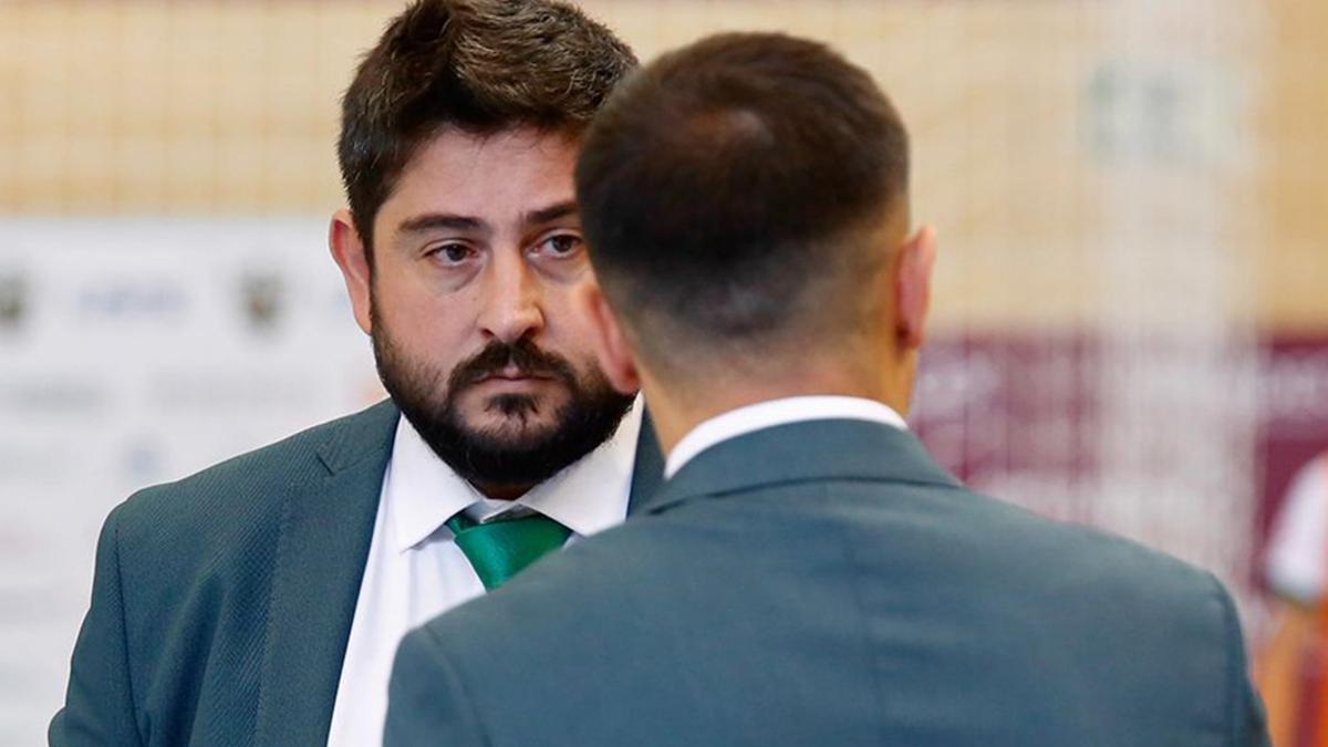 Josan González, entrenador del Córdoba Futsal Patrimonio de la Humanidad.