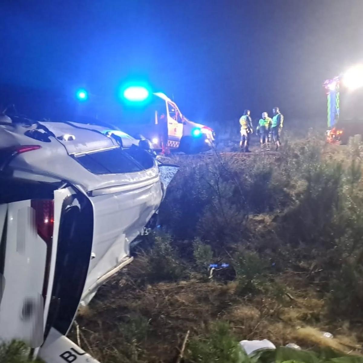 Accidente en Mahíde (Zamora).