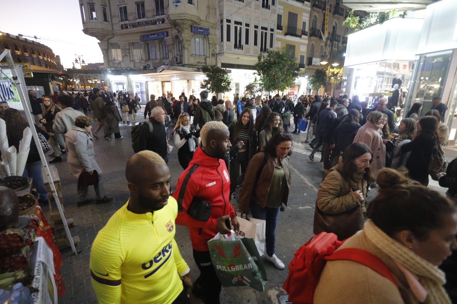 València, a reventar por la Navidad y el buen tiempo