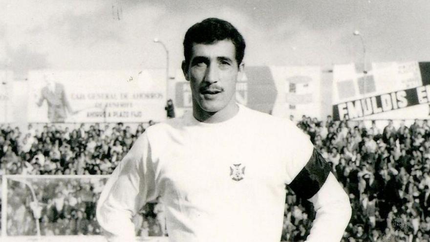 Fue una leyenda en el equipo de su ciudad natal, el Tenerife