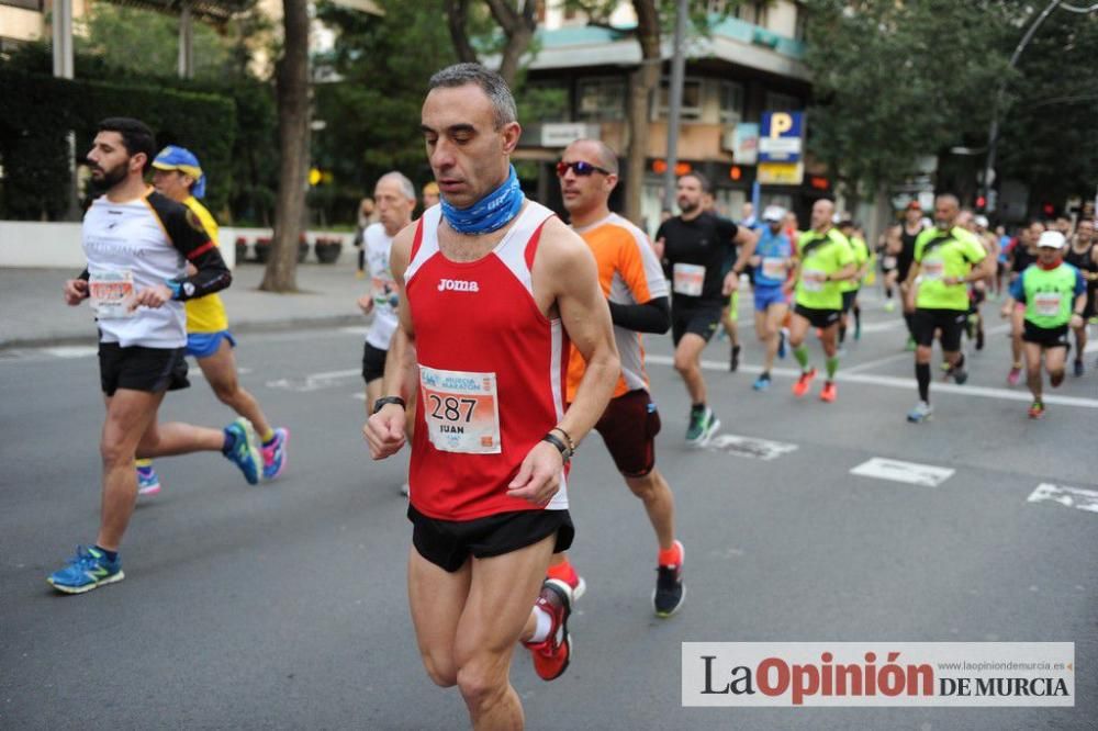 Murcia Maratón. Salida