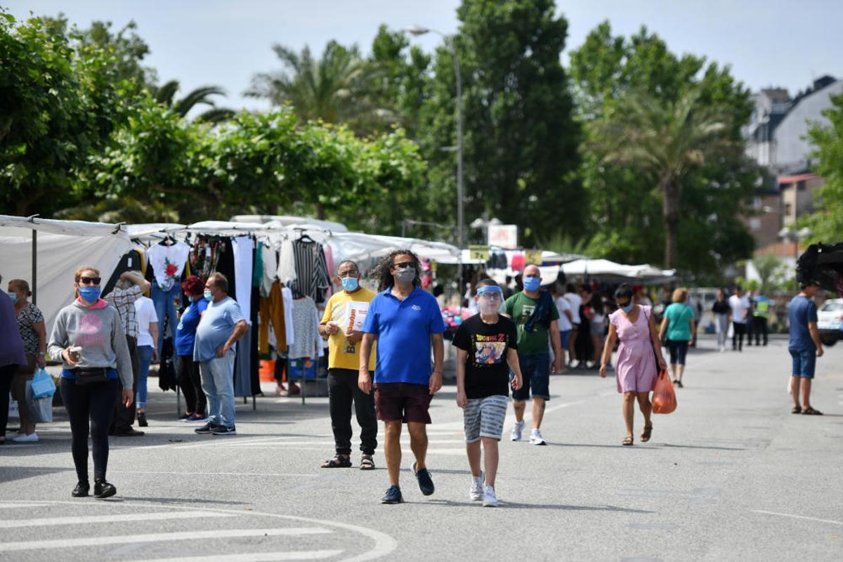 El mercadillo de Baltar regresa al completo El mercadillo de Baltar regresa al completo