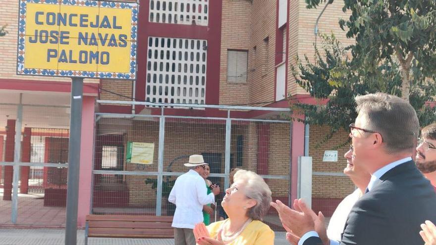 El exconcejal José Navas ya tiene su calle en Puente Genil