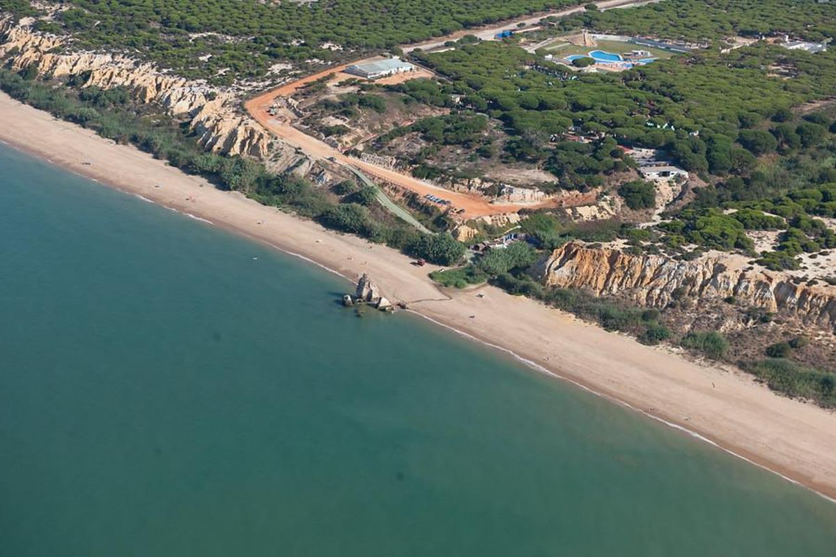 Vista del Acantilado del Asperillo