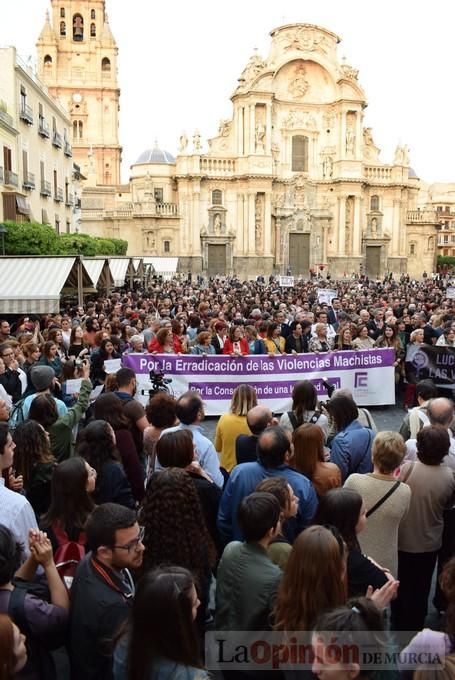 Concentración en Murcia para protestar por la sentencia a 'La Manada'